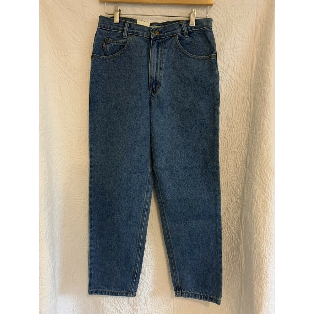 Vtg Bugle Boy Jeans Size 30 Husky 750 Easy Fit Tapered Leg 100% Cotton Kids